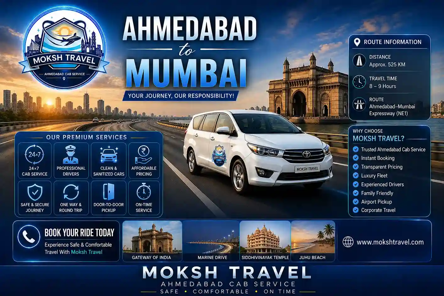 Ahmedabad to Mumbai