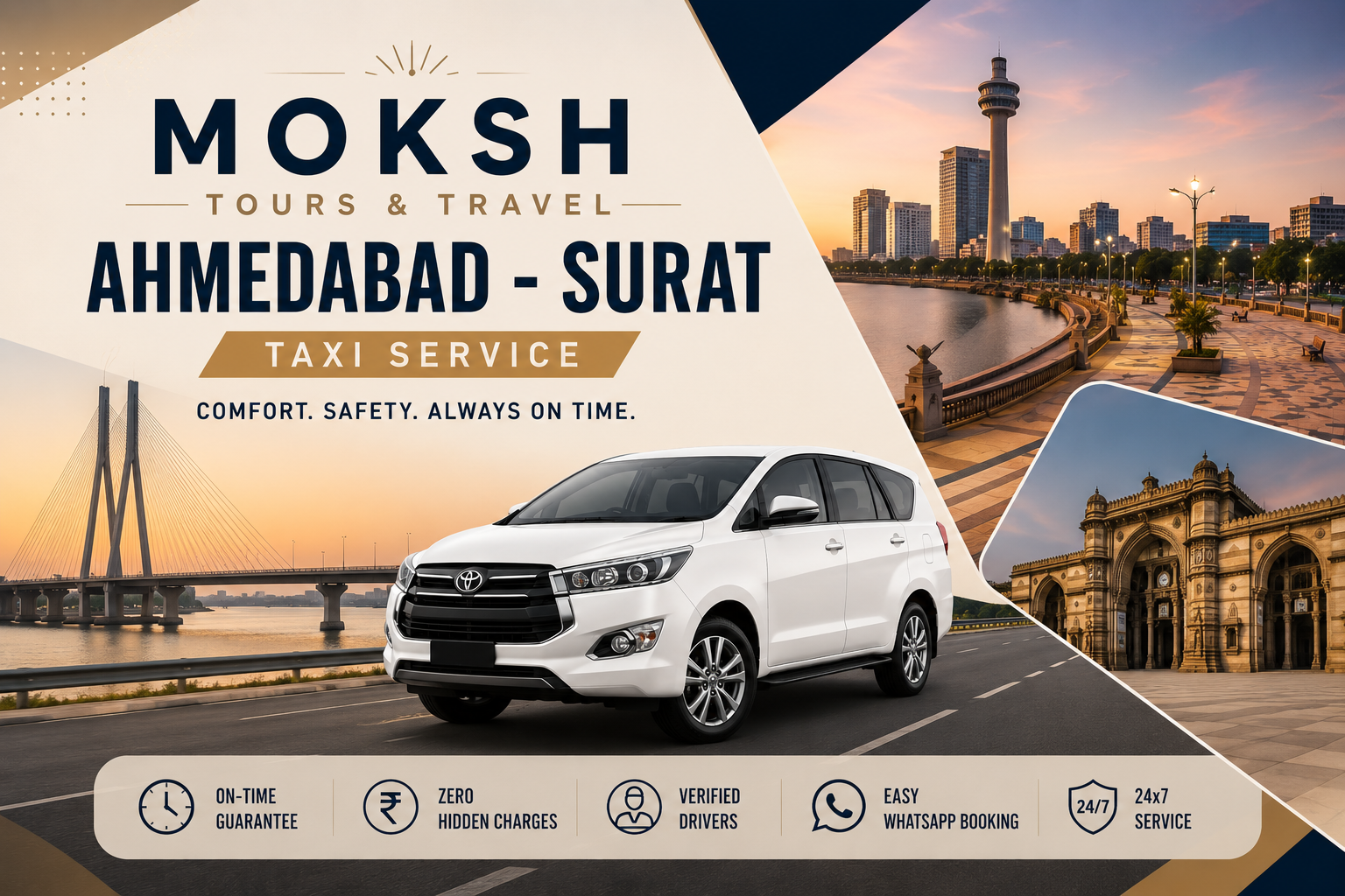 Ahmedabad to Surat